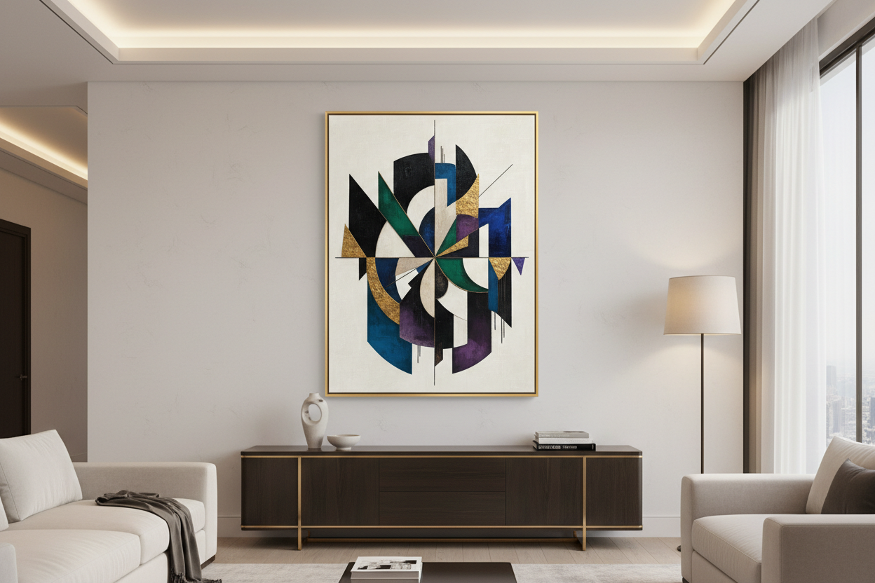 ama bu tablo bir duvar üzerind gözüksün ve modern bir tablo istiyorum