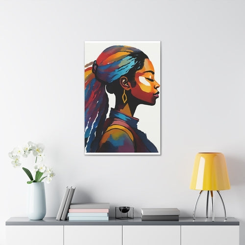Canvas Wall Art Decor - my Beauty is Colorful
