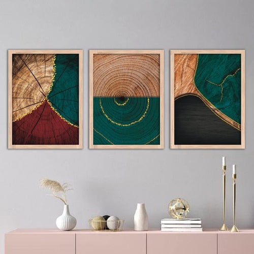 Modern Art Wall Decor Framed Paintings for Bedroom Room Living Room -