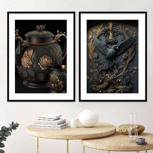 Modern Wall Art Framed Painting for Hotel Wall Decoration - Wall