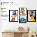 Modern Art Framed Wall Paintings/ Hangings for Living Room / Floral