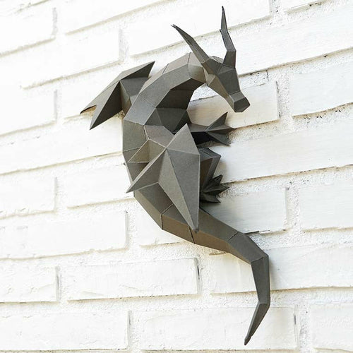 3D Dragon Wall Art & Decor