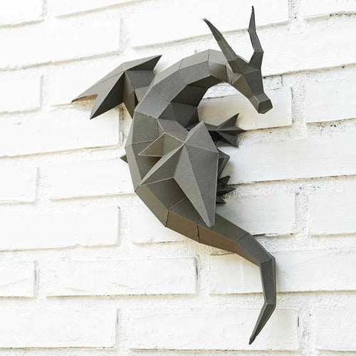 3D Dragon Wall Art & Decor