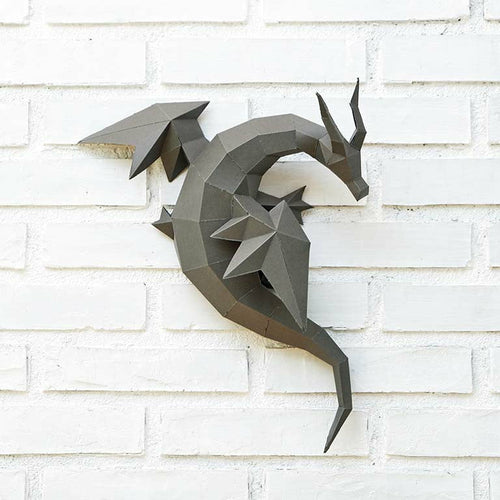 3D Dragon Wall Art & Decor